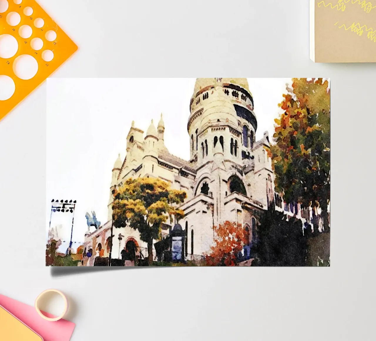 Paris sticker sheet by Massimo Frascogna