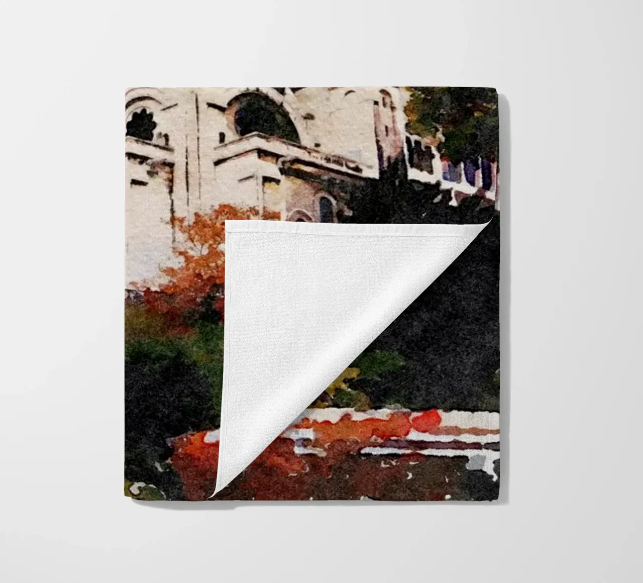 Paris beach towel by Massimo Frascogna