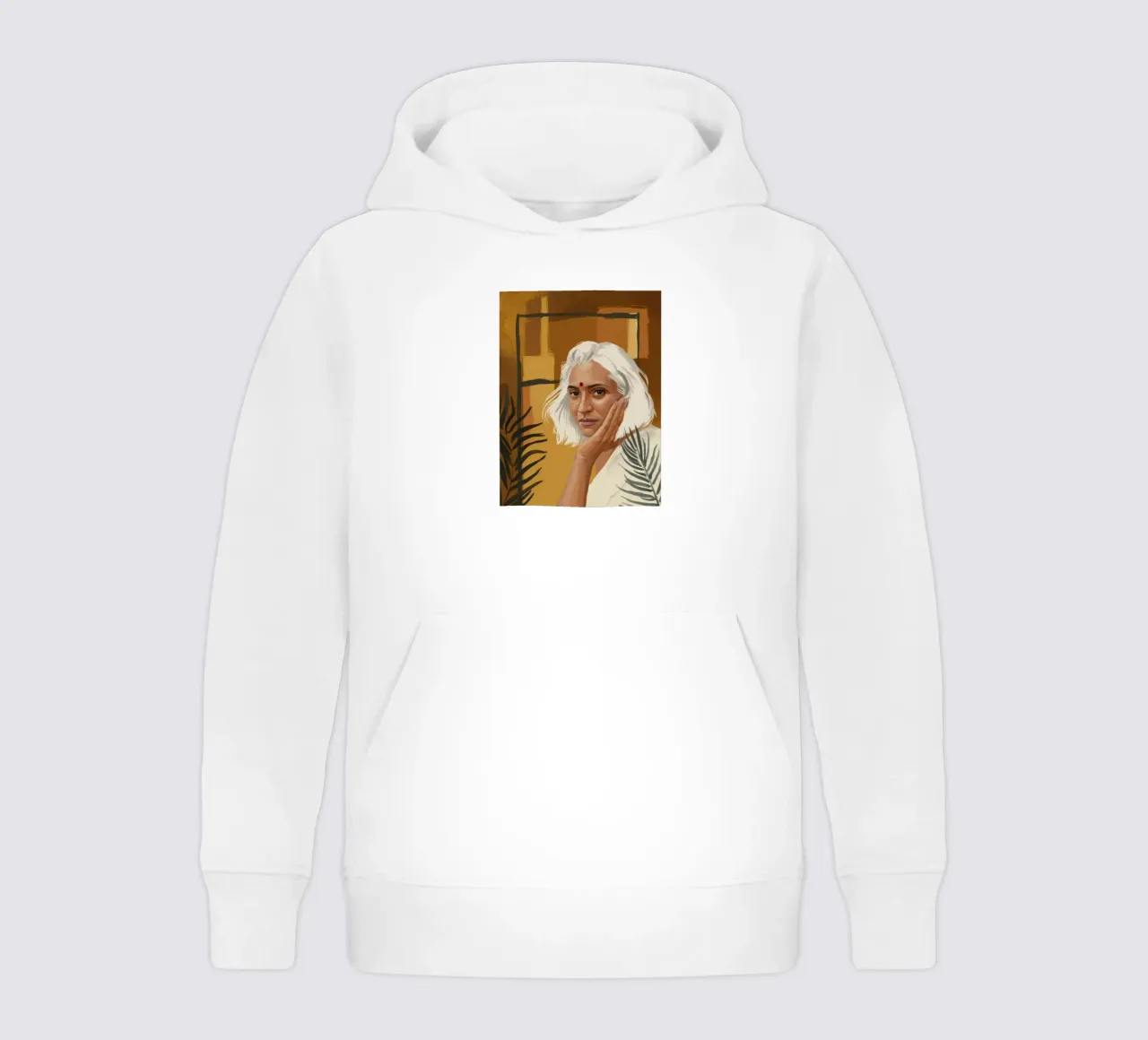 Elder Gaze Warmth kids hoodie by Arcane Shade