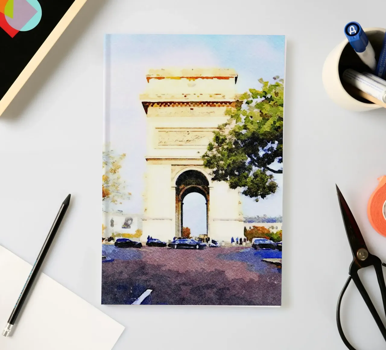 Paris notebook by Massimo Frascogna