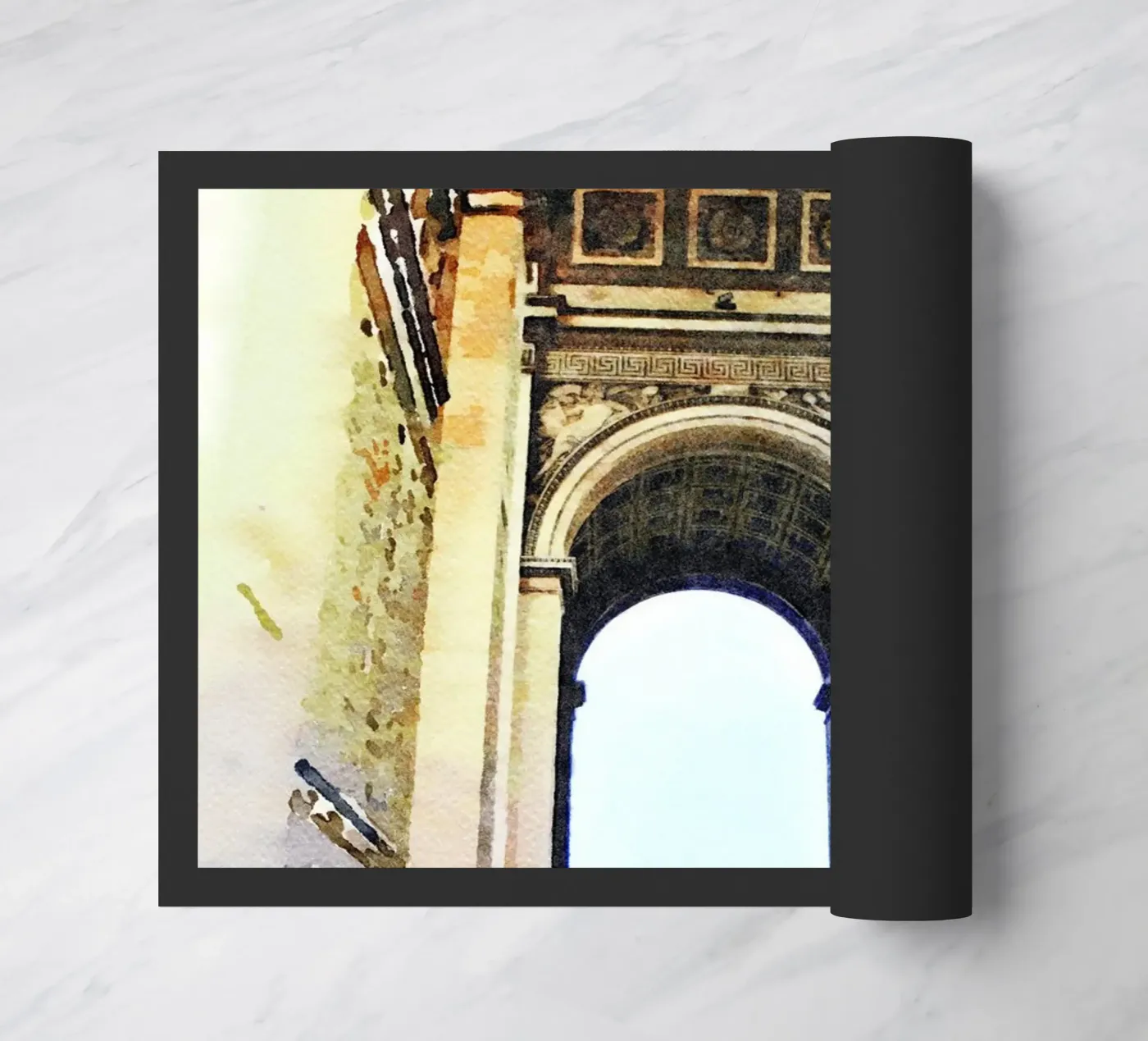 Der Bogen Fußmatte von My Paris