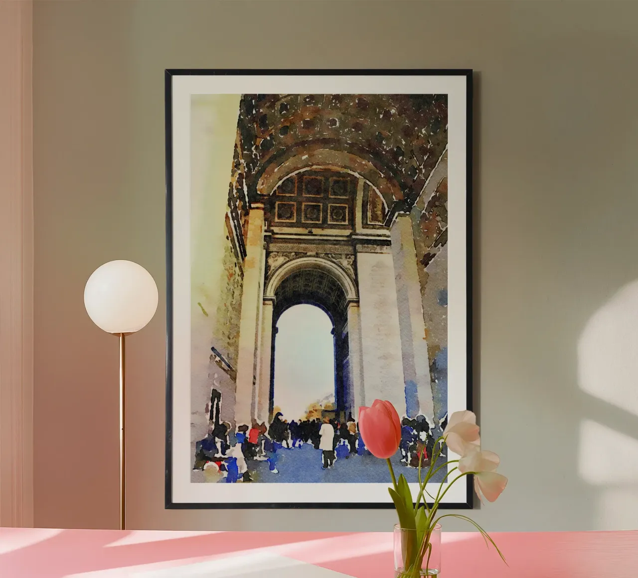 L'arco carta hahnemühle da Massimo Frascogna