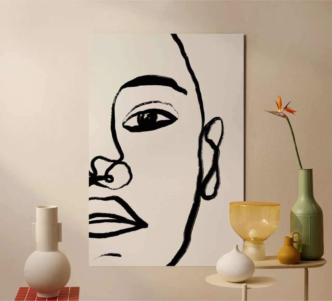 Think Of Me 2 alluminio dibond da Graphite