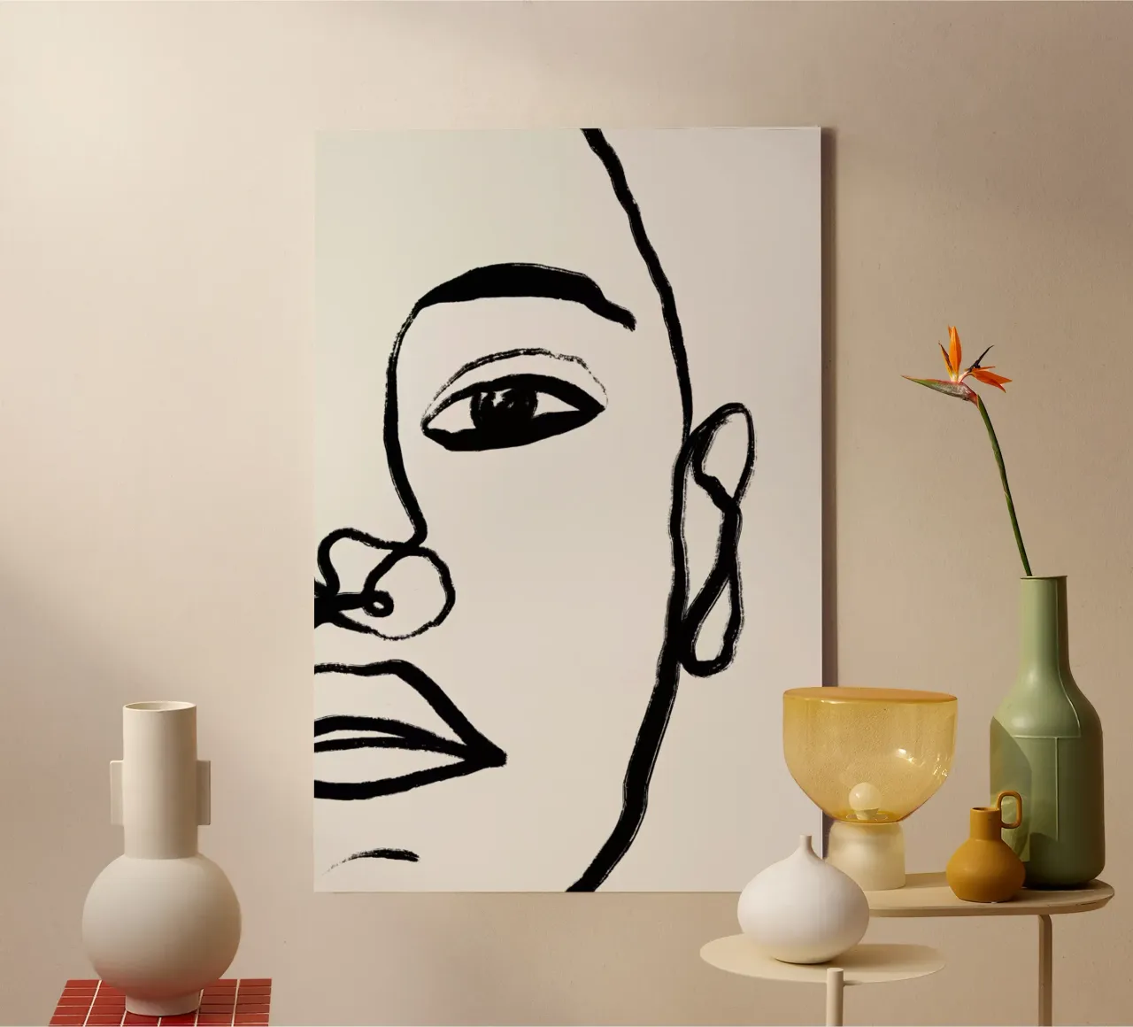 Think Of Me 2 canvas by Graphite