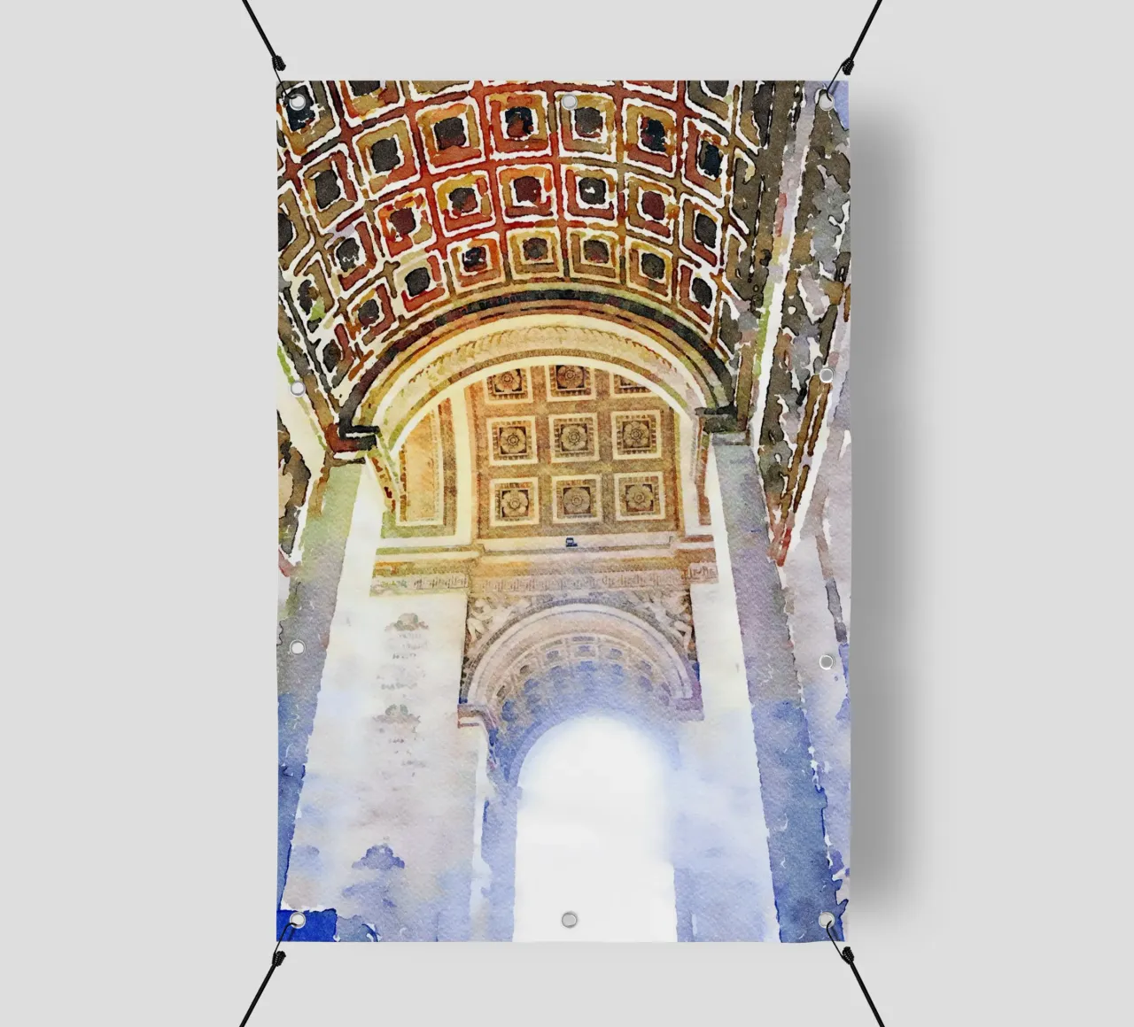 L'arco telo in pvc da Massimo Frascogna