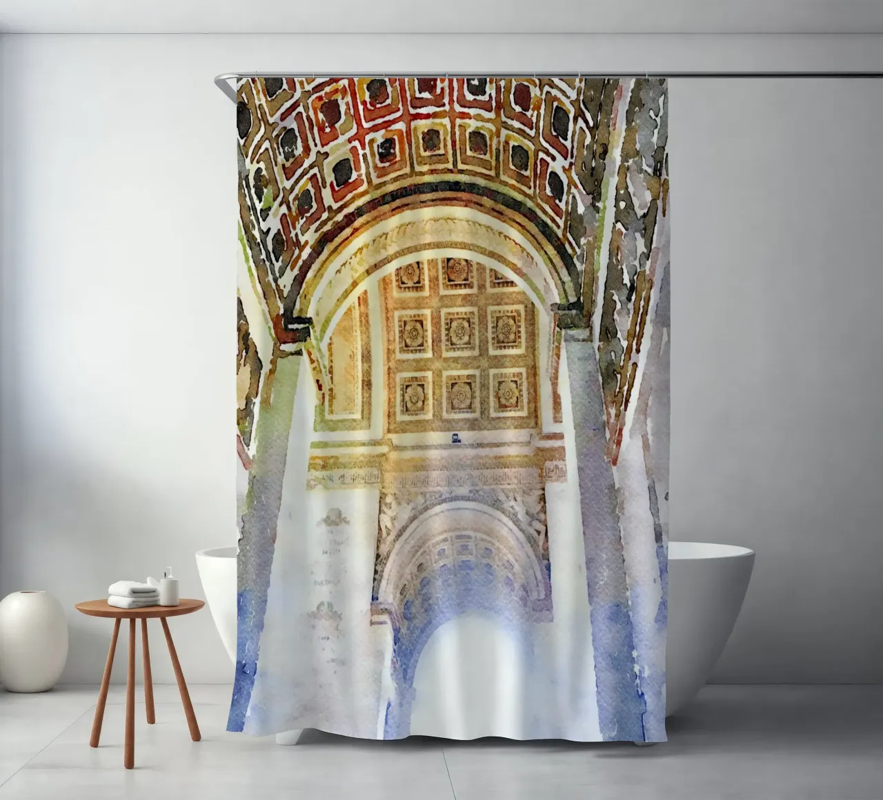 L'arco tenda da doccia da Massimo Frascogna