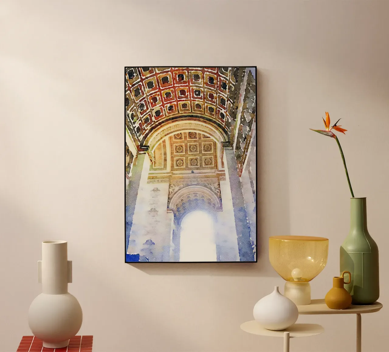 L'arco plexiglass da Massimo Frascogna