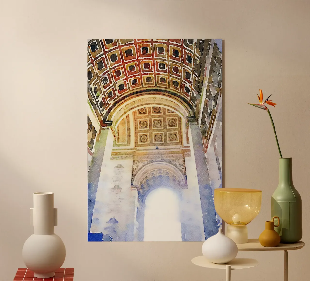 L'arco plexiglass da Massimo Frascogna