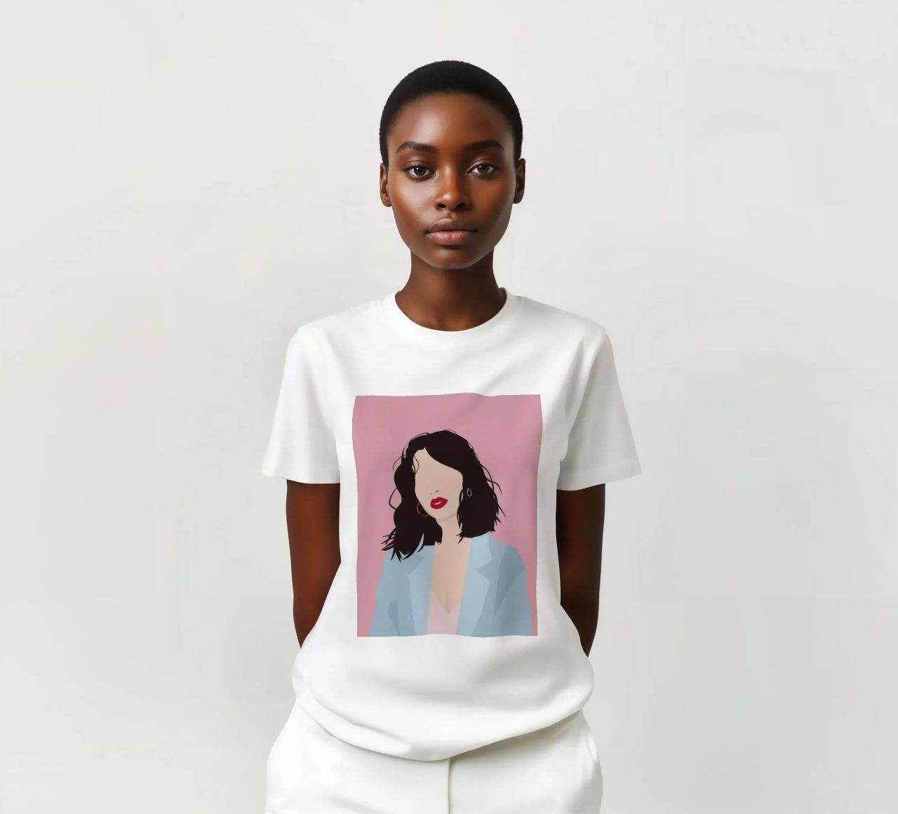 Profilo minimal glam t-shirt da Arcane Shade