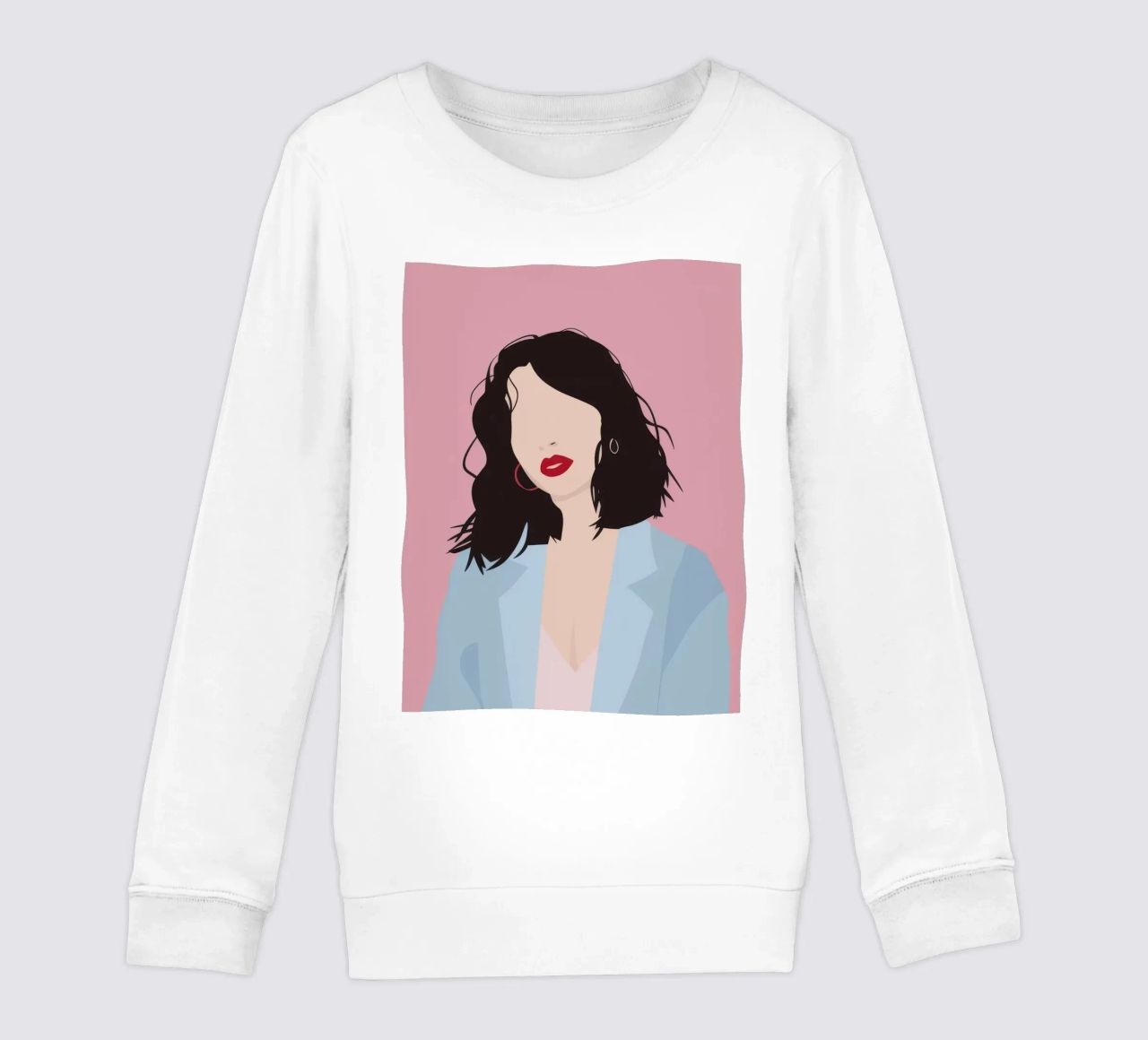 Profilo minimal glam felpa bambino da Arcane Shade