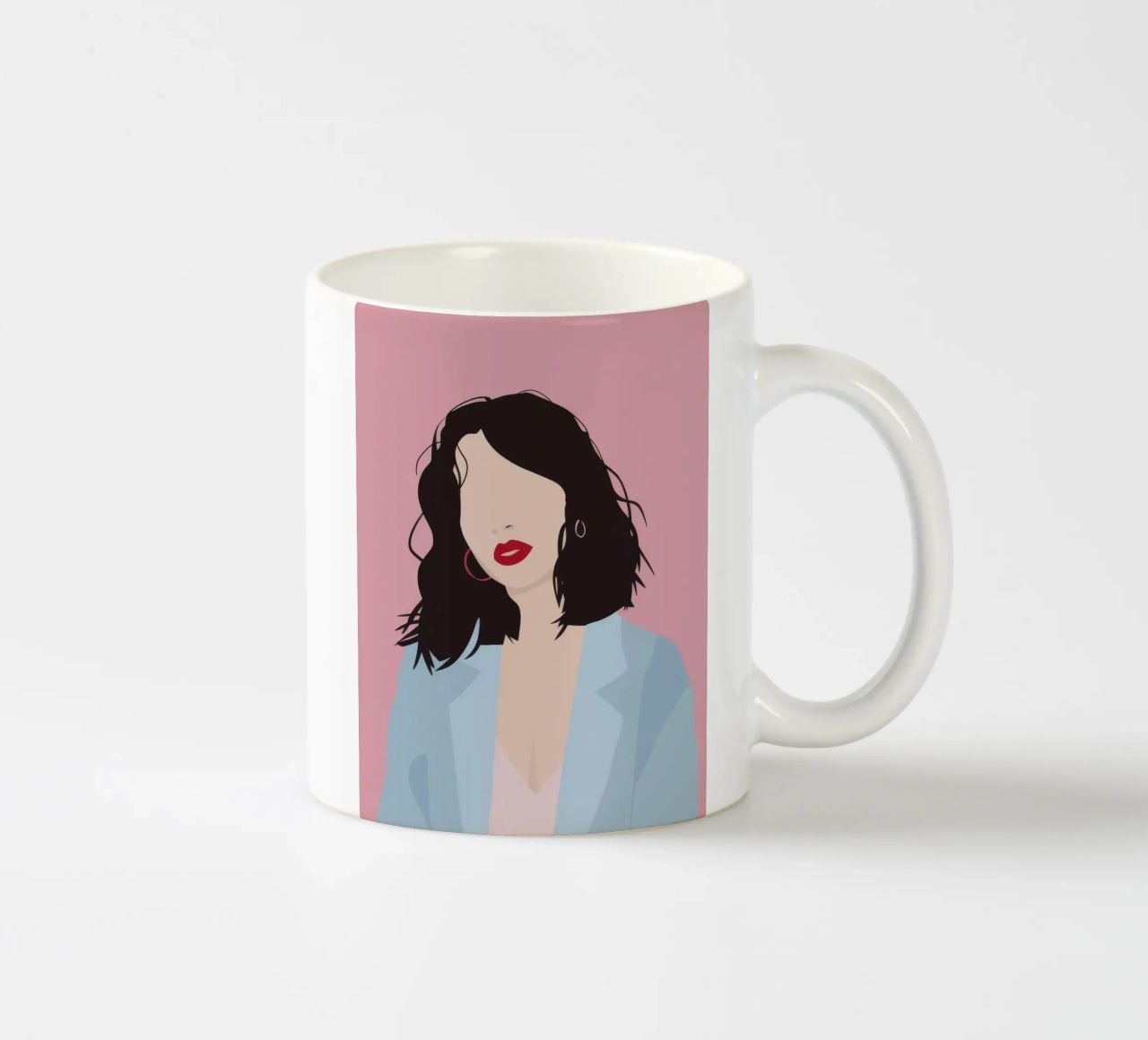 Profilo minimal glam tazza in ceramica da Arcane Shade