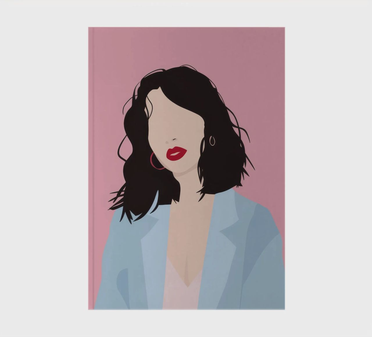 Minimal Glam Profile notebook by Arcane Shade
