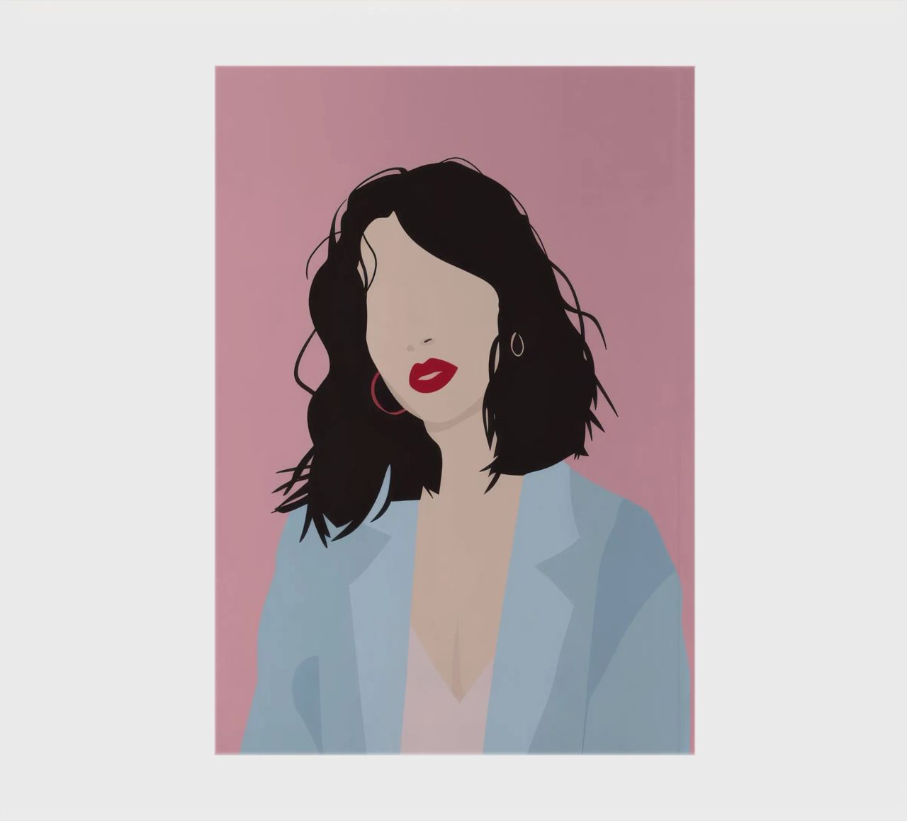 Minimal Glam Profile notebook by Arcane Shade