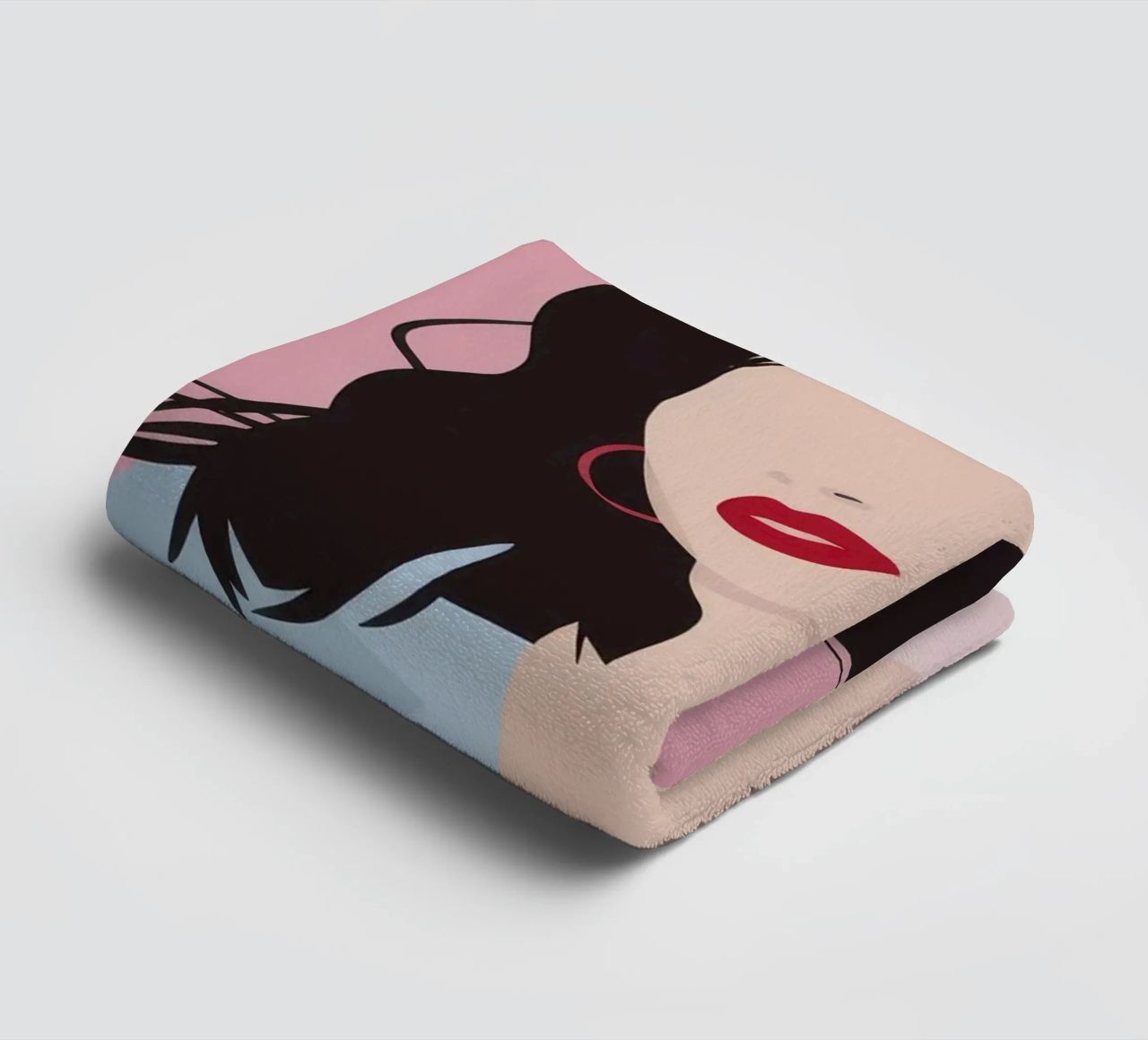 Profilo minimal glam asciugamano da bagno da Arcane Shade