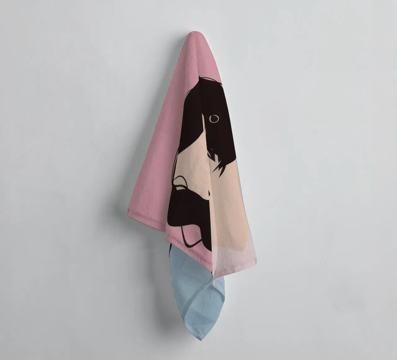 Minimal Glam Profile towel by Arcane Shade