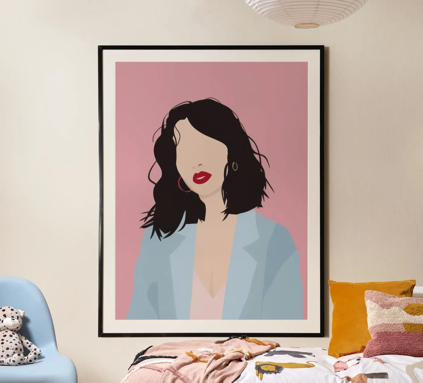 Profilo minimal glam poster da Arcane Shade