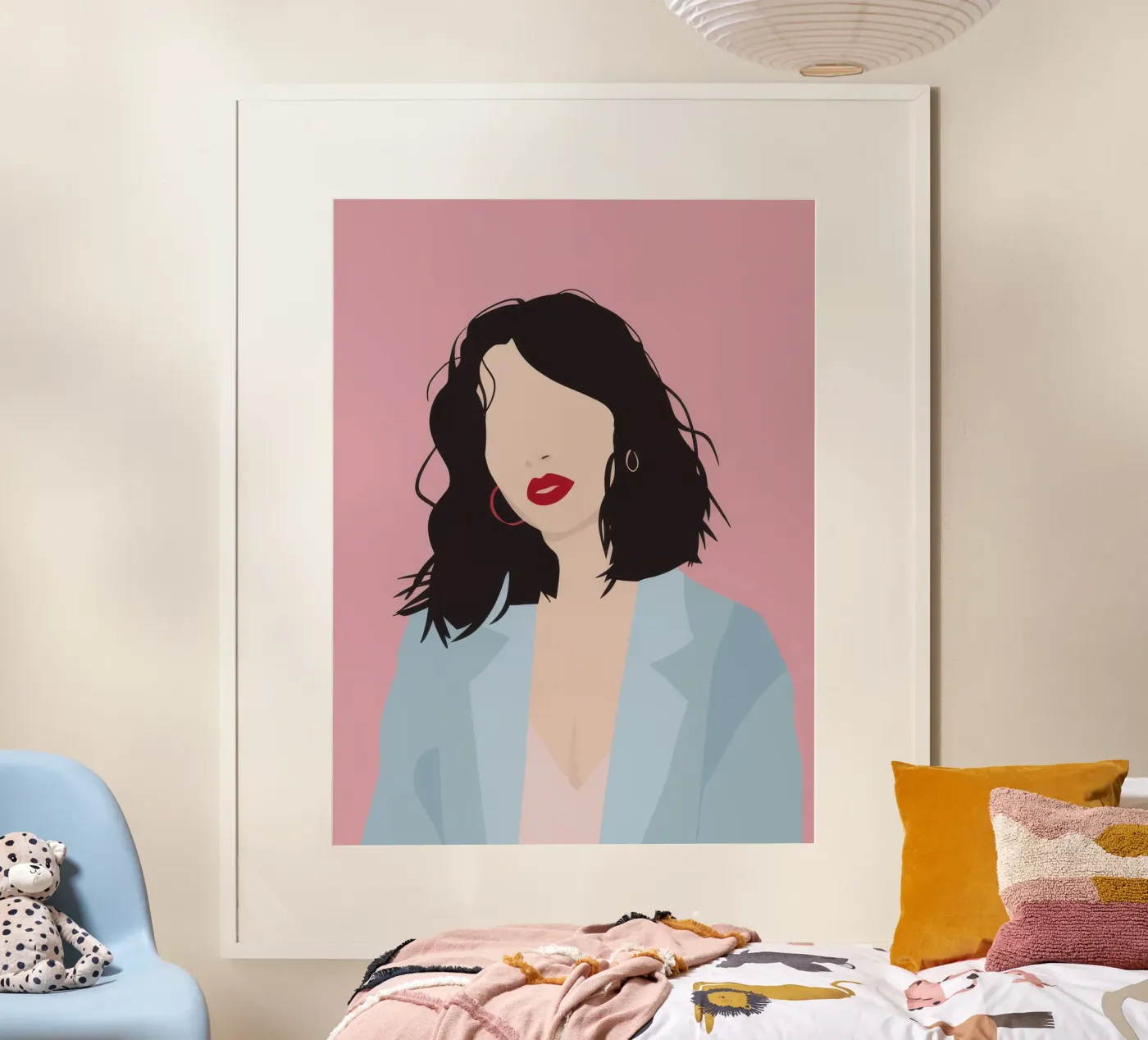 Profilo minimal glam poster da Arcane Shade