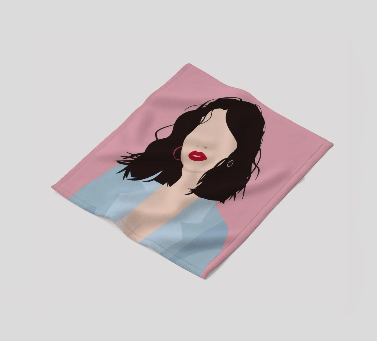 Profilo minimal glam coperta in pile da Arcane Shade