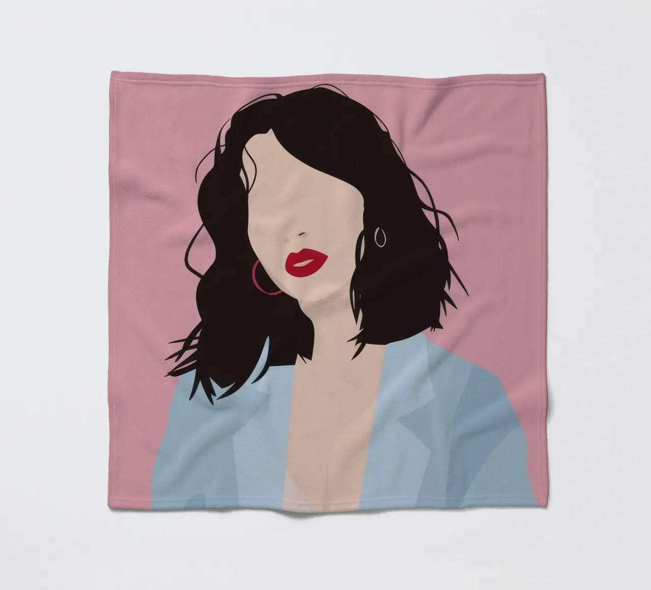 Profilo minimal glam coperta in pile da Arcane Shade