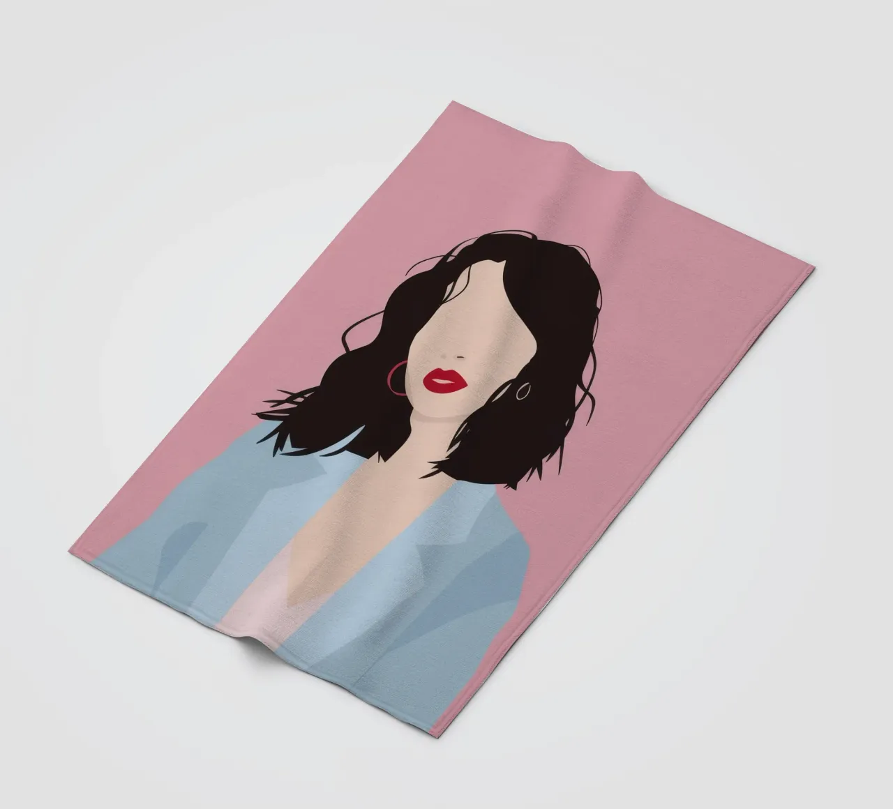 Profilo minimal glam coperta in pile da Arcane Shade