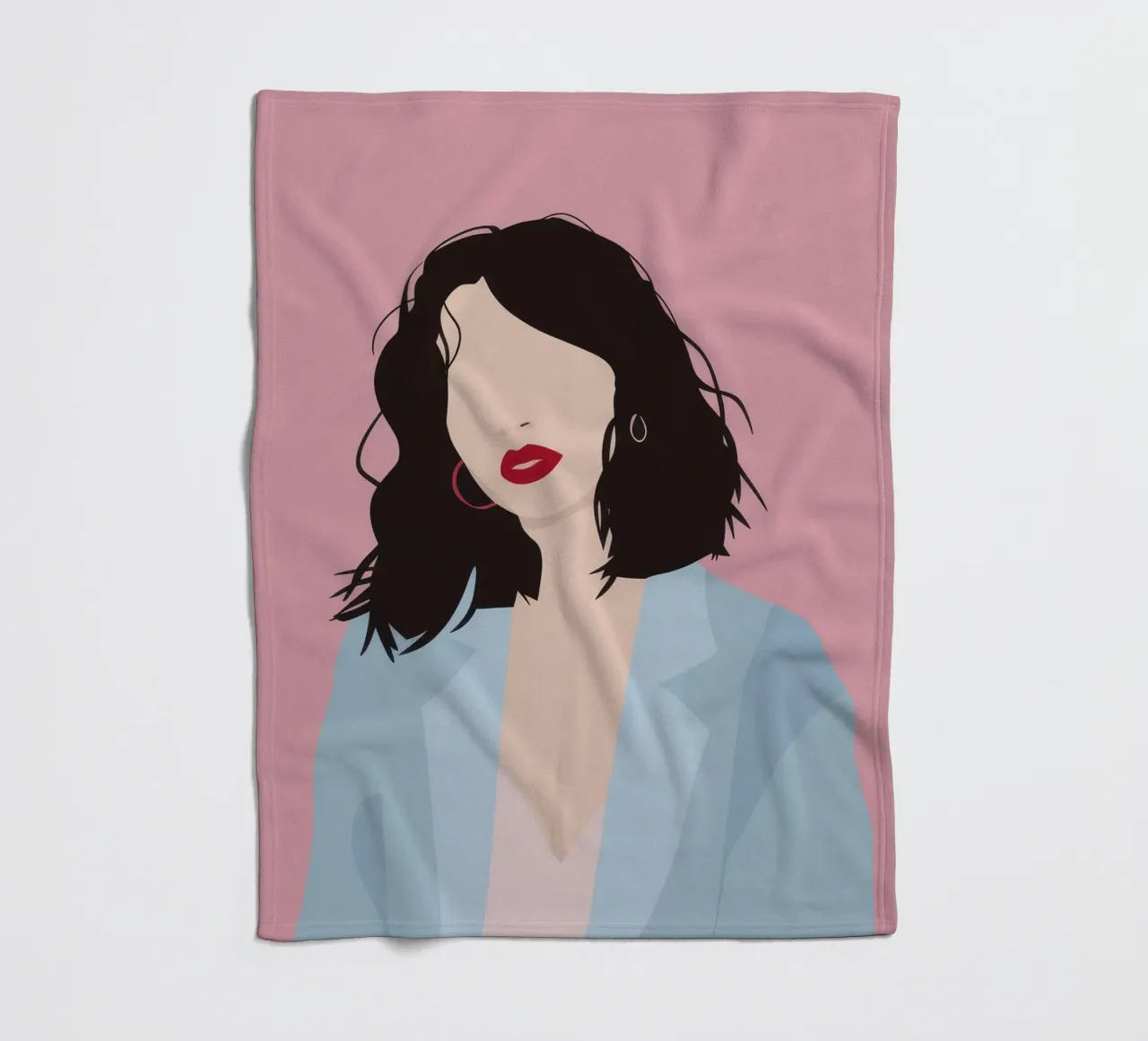 Profilo minimal glam coperta in pile da Arcane Shade