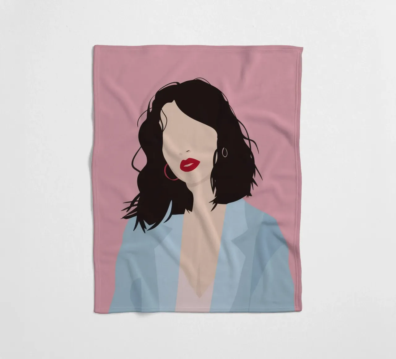 Profilo minimal glam coperta in pile da Arcane Shade