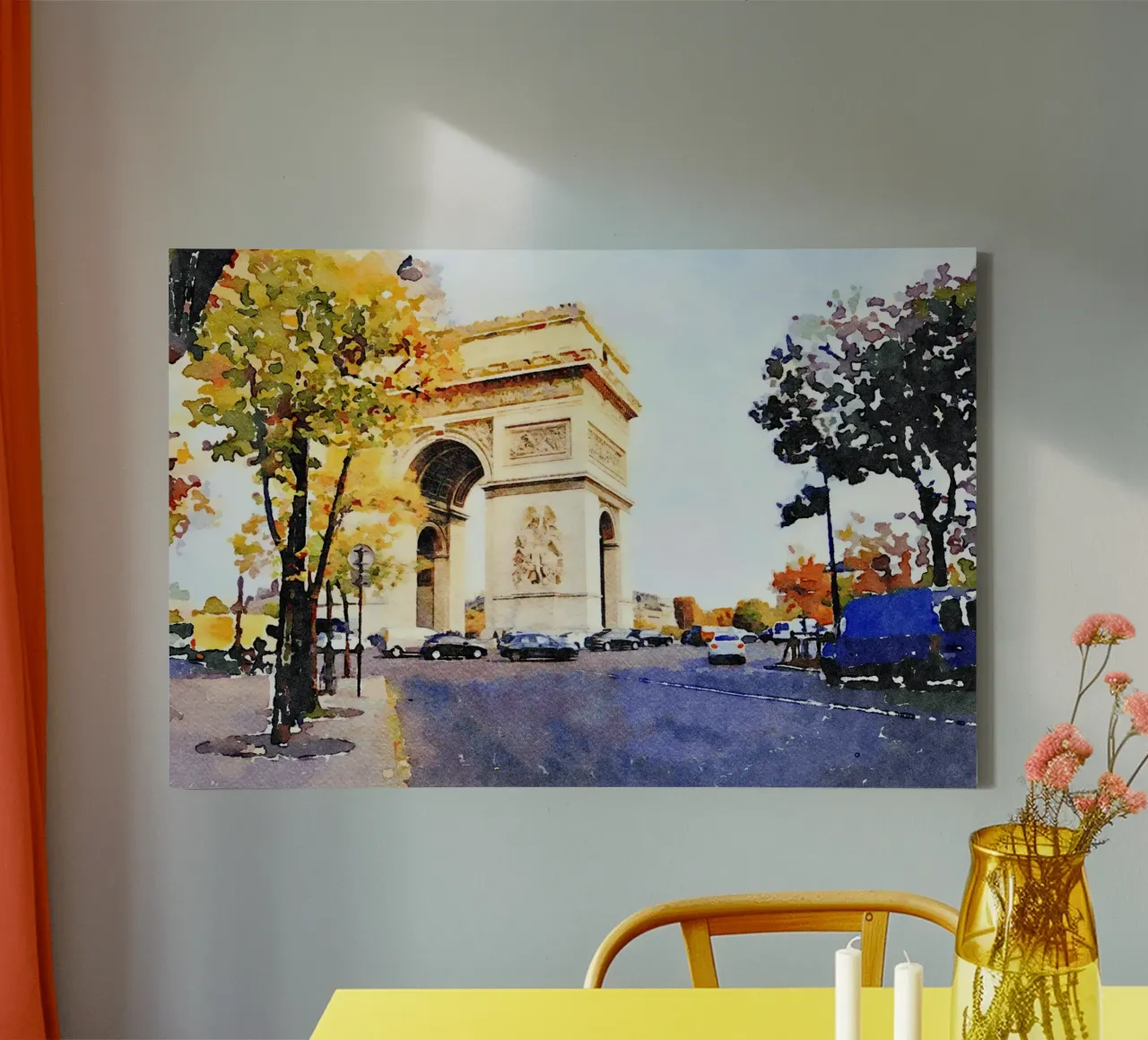 The Arc canvas by Massimo Frascogna