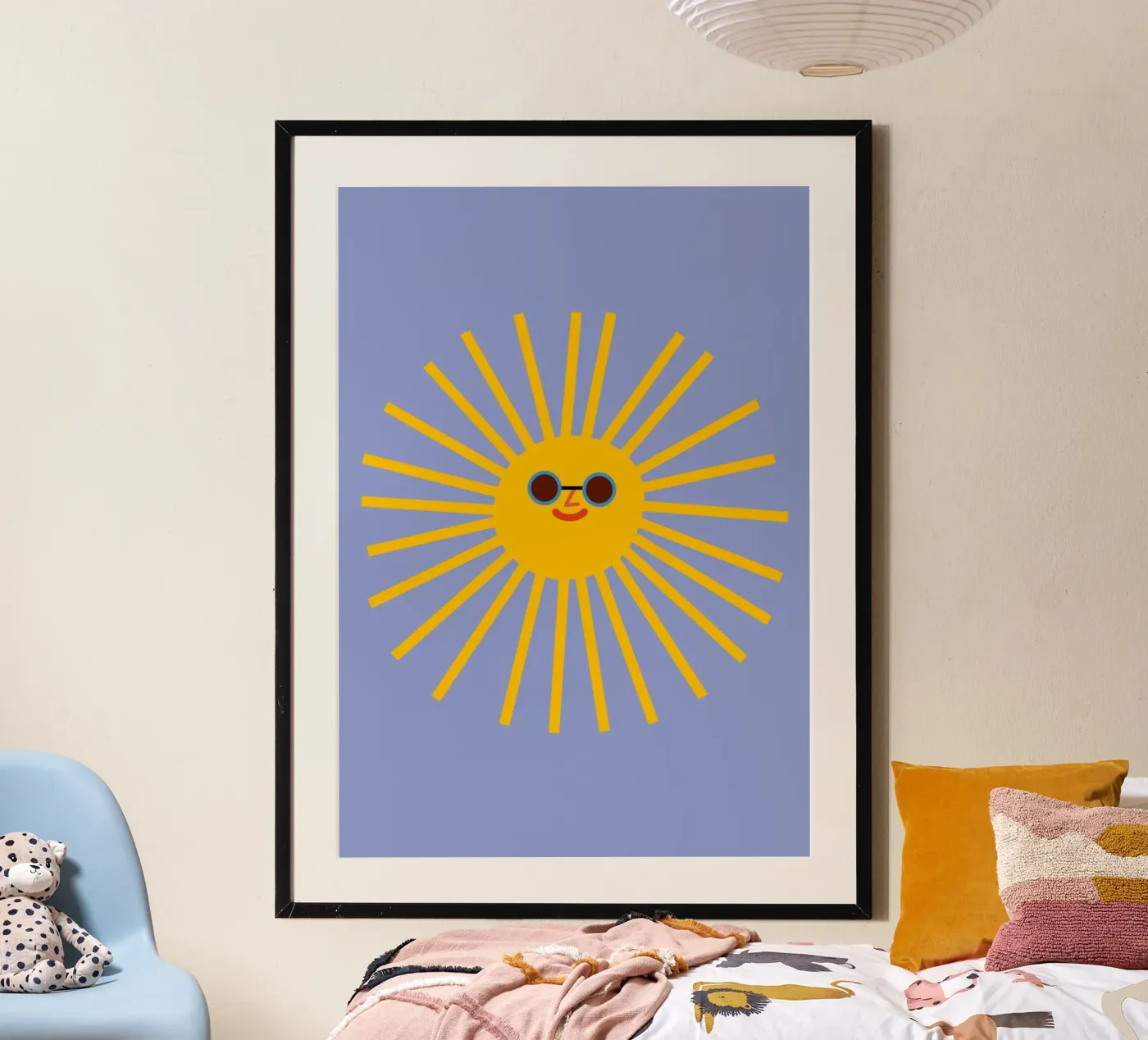 Happy Sun poster da Susann Stefanizen
