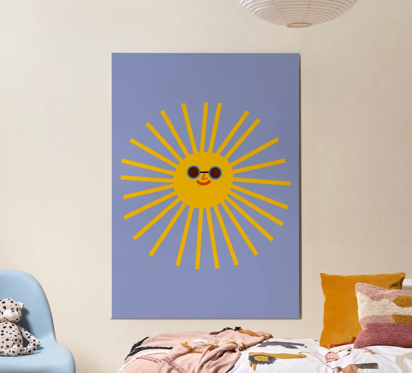 Happy Sun poster da Susann Stefanizen