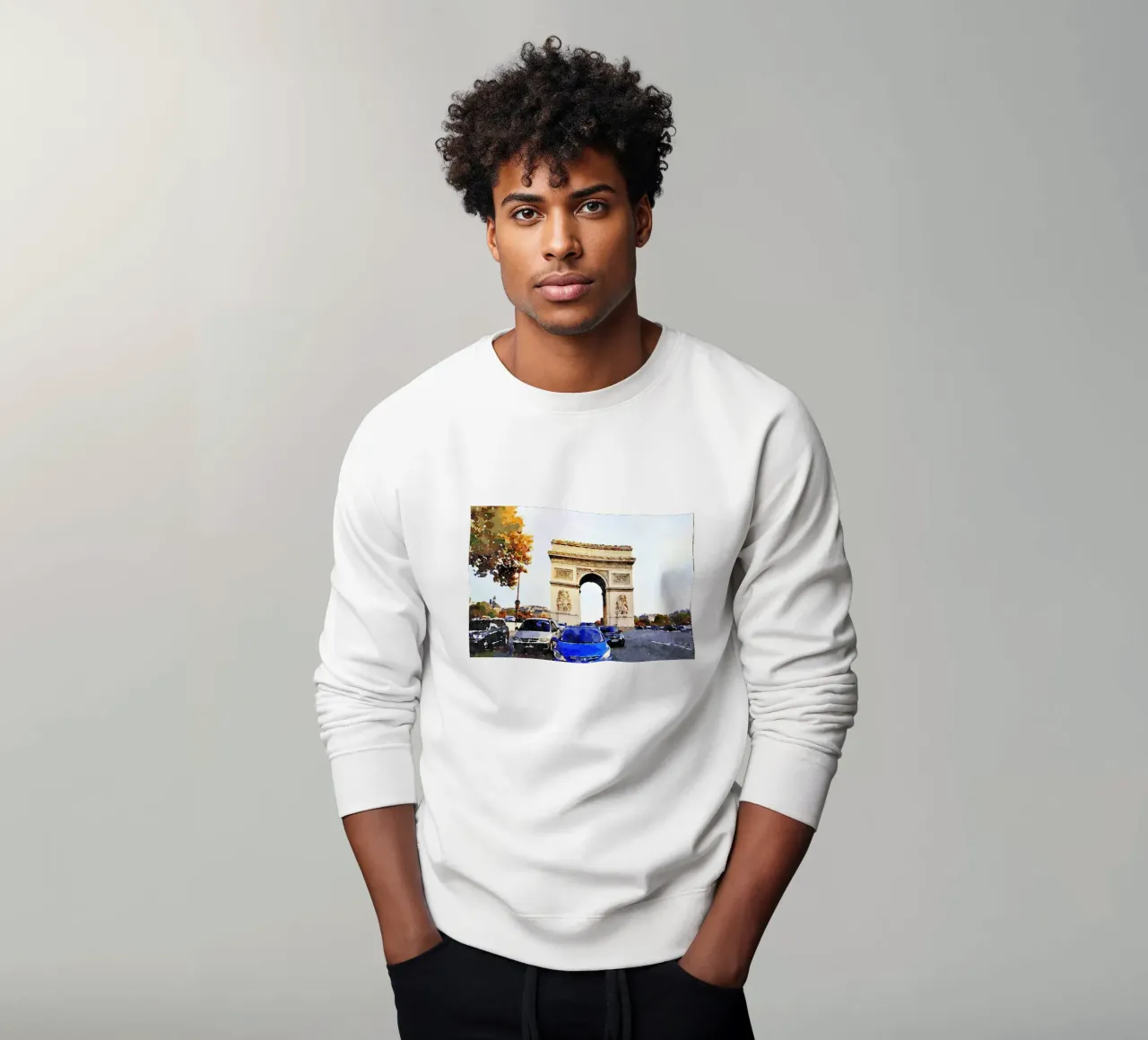 L'arco felpa da Massimo Frascogna