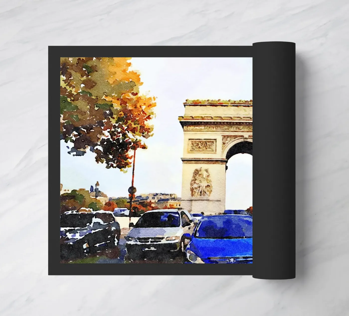 De boog deurmat van My Paris