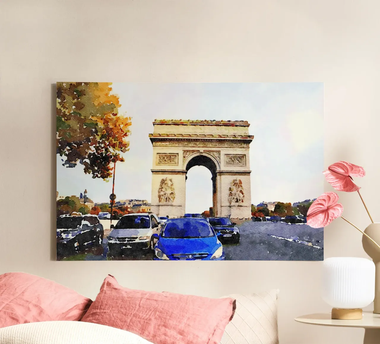 The Arc canvas by Massimo Frascogna