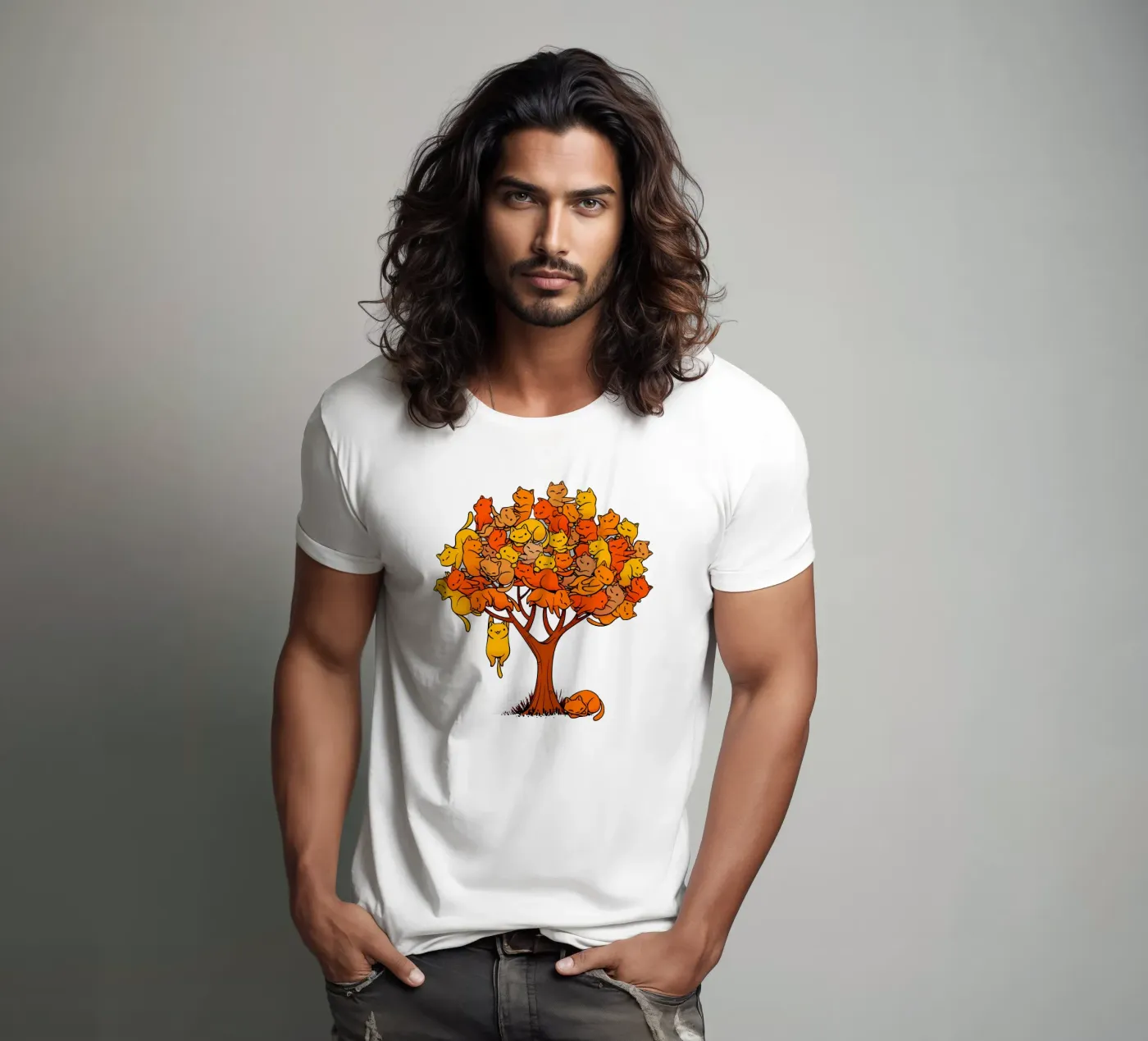 Cat Tree t-shirt da Tobe Fonseca