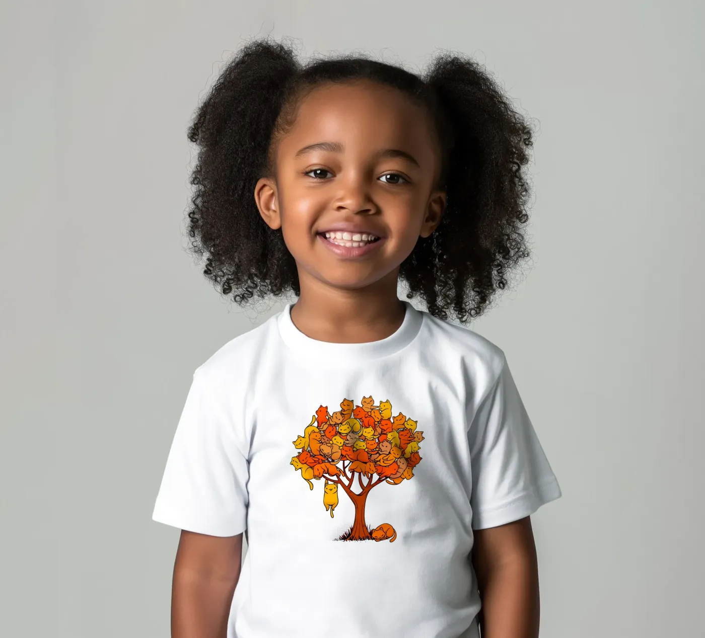 Cat Tree t-shirt bambini da Tobe Fonseca