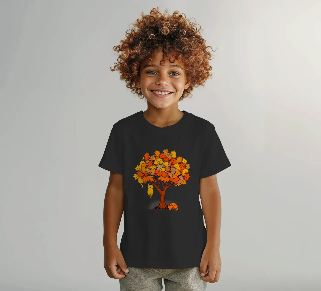 Cat Tree Kinder T-Shirt von Tobe Fonseca