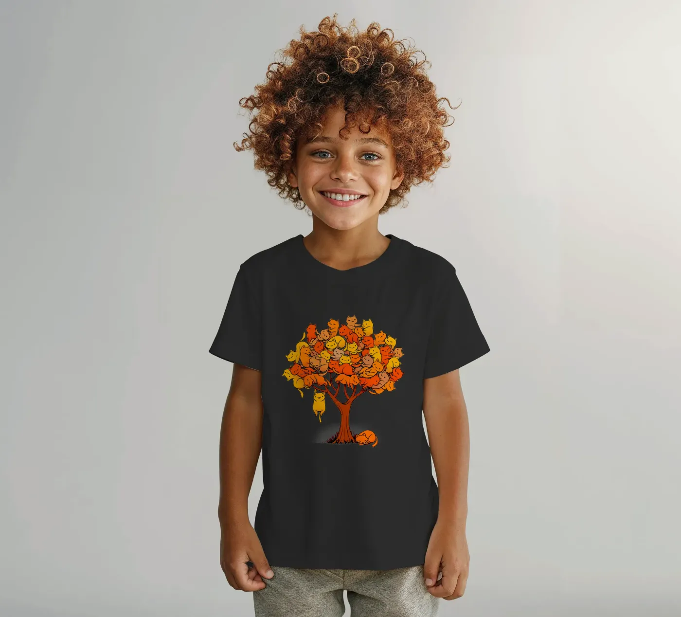 Cat Tree t-shirt bambini da Tobe Fonseca