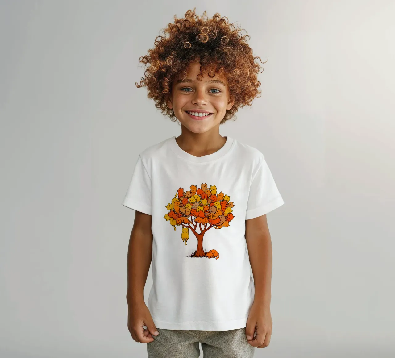 Cat Tree Kinder T-Shirt von Tobe Fonseca