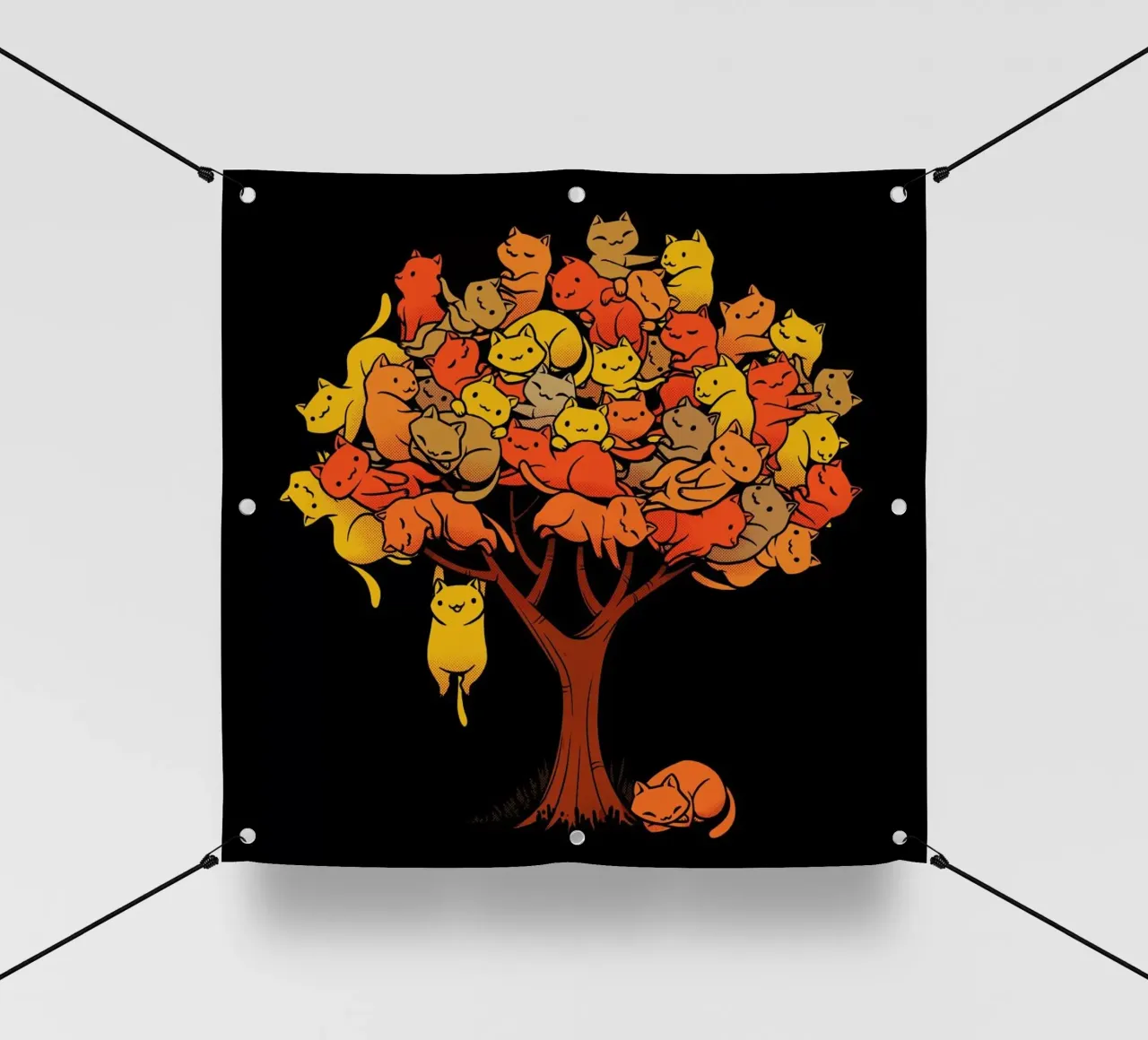 Cat Tree telo in pvc da Tobe Fonseca