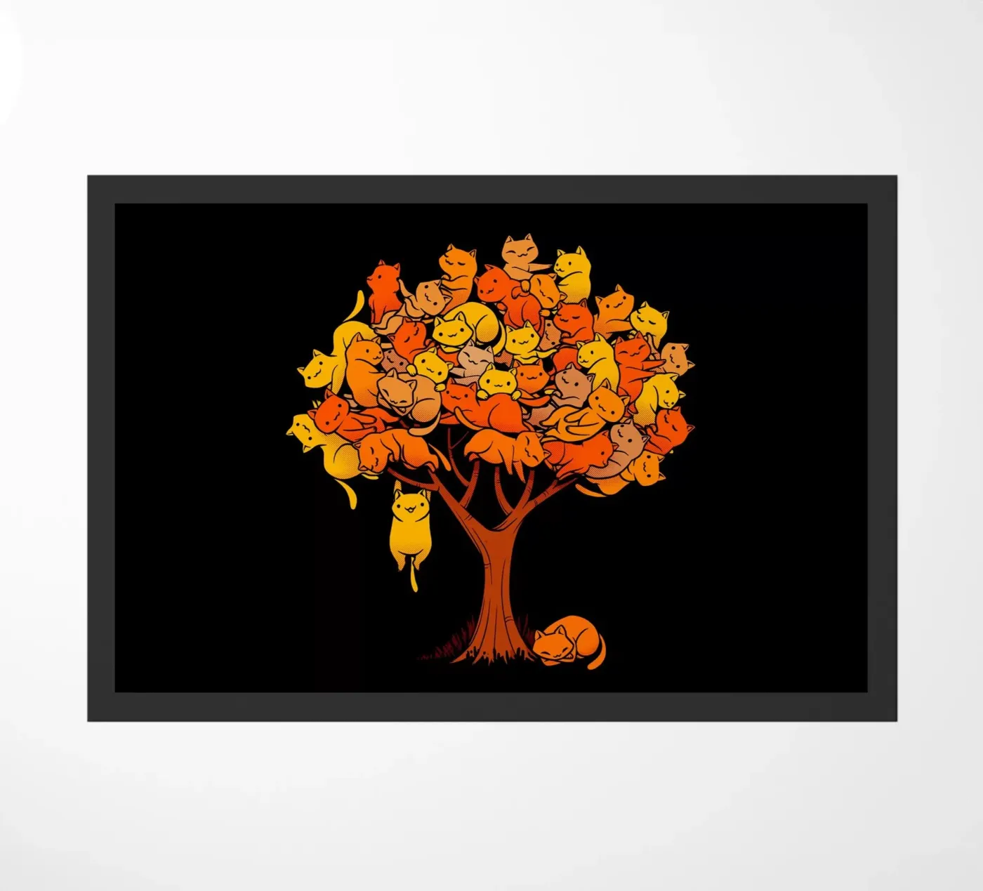 Cat Tree deurmat van Tobe Fonseca