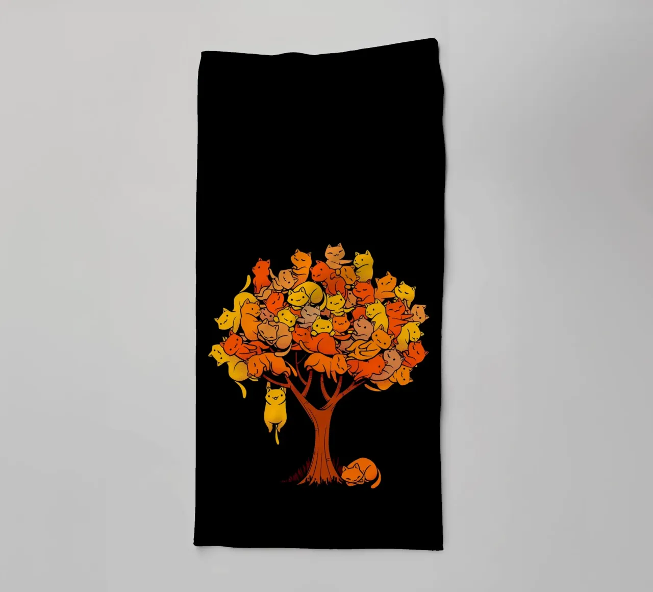 Cat Tree badhanddoek van Tobe Fonseca