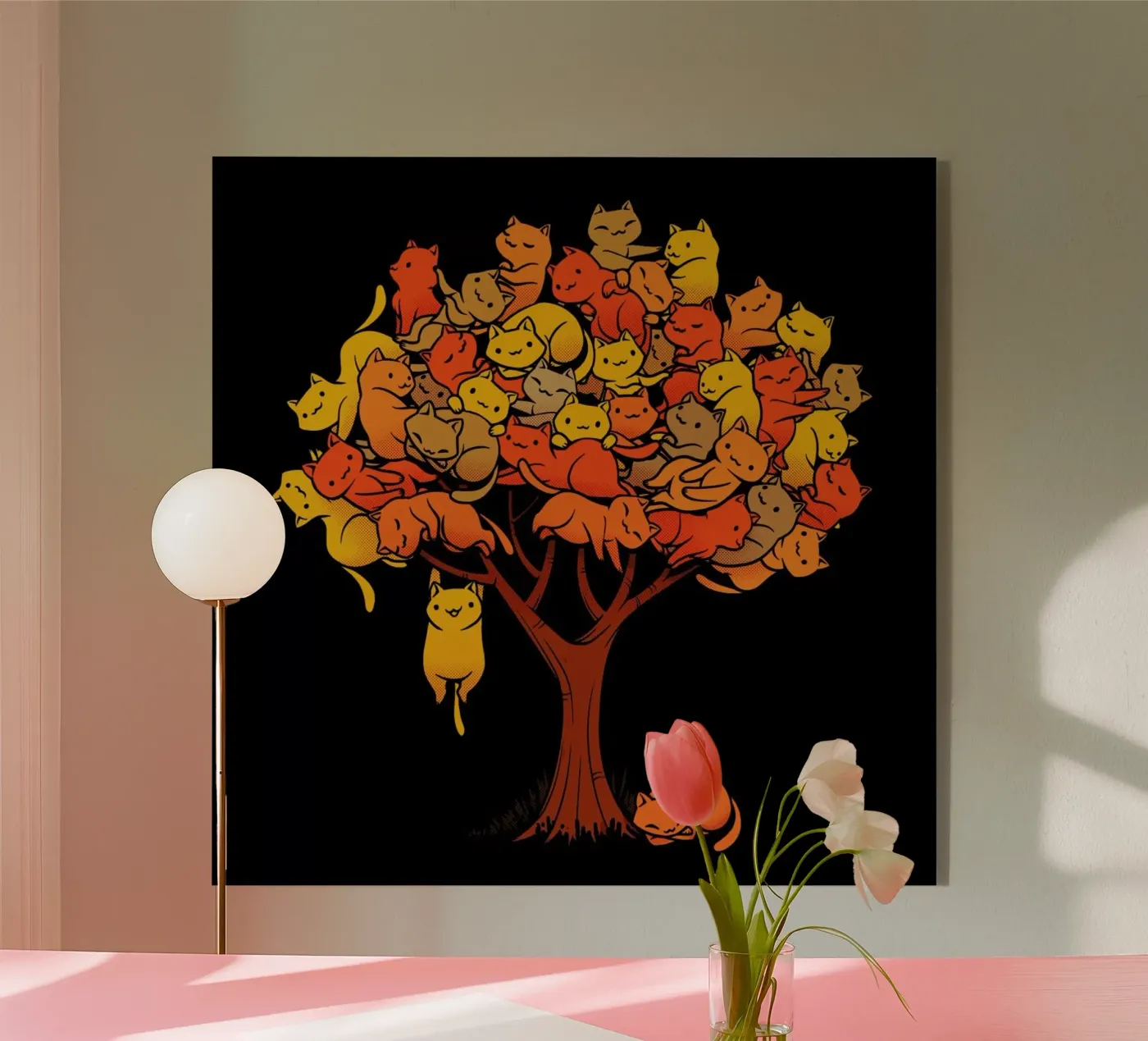 Cat Tree Acryl-Glas von Tobe Fonseca