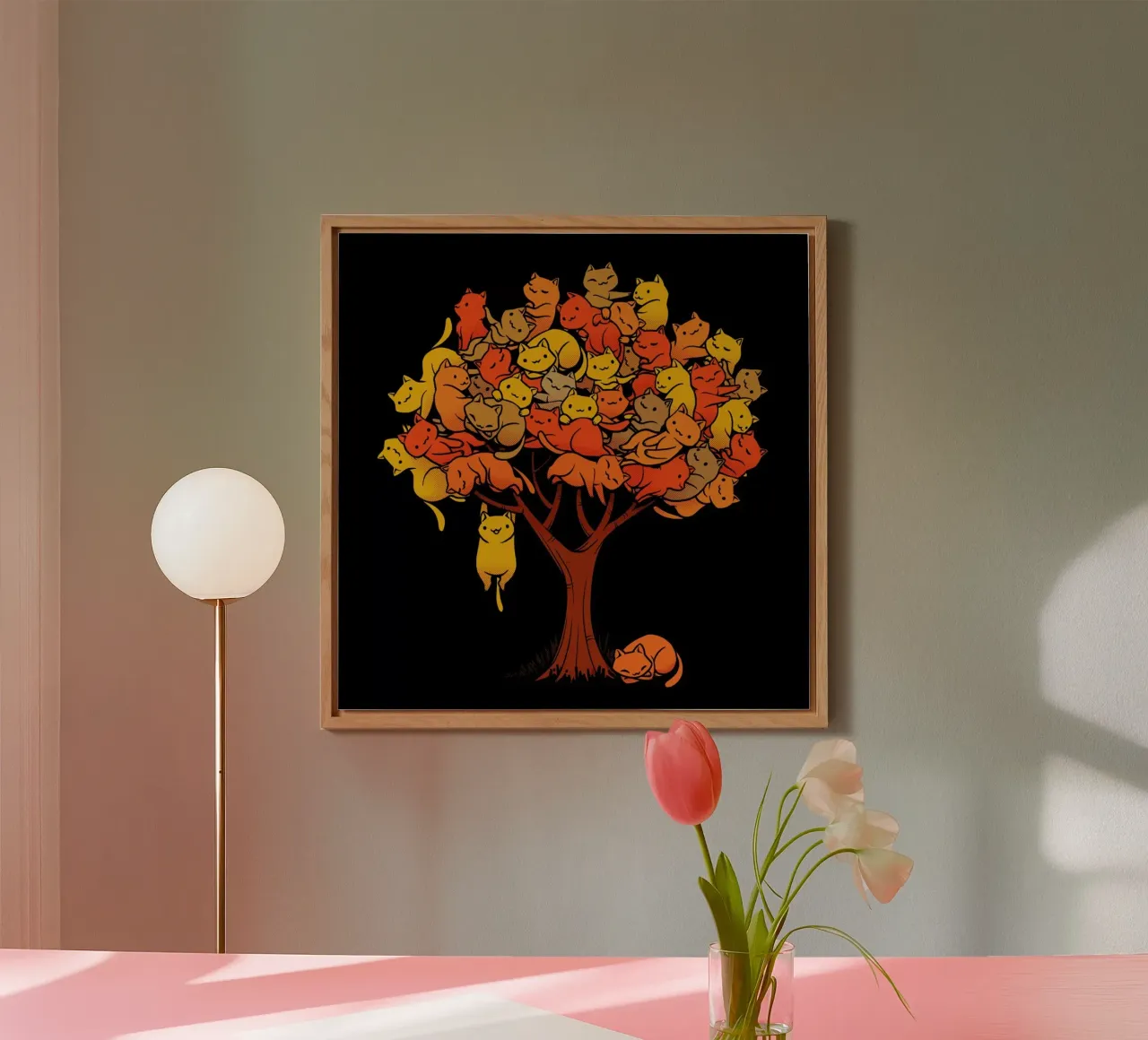 Cat Tree pannello forex da Tobe Fonseca