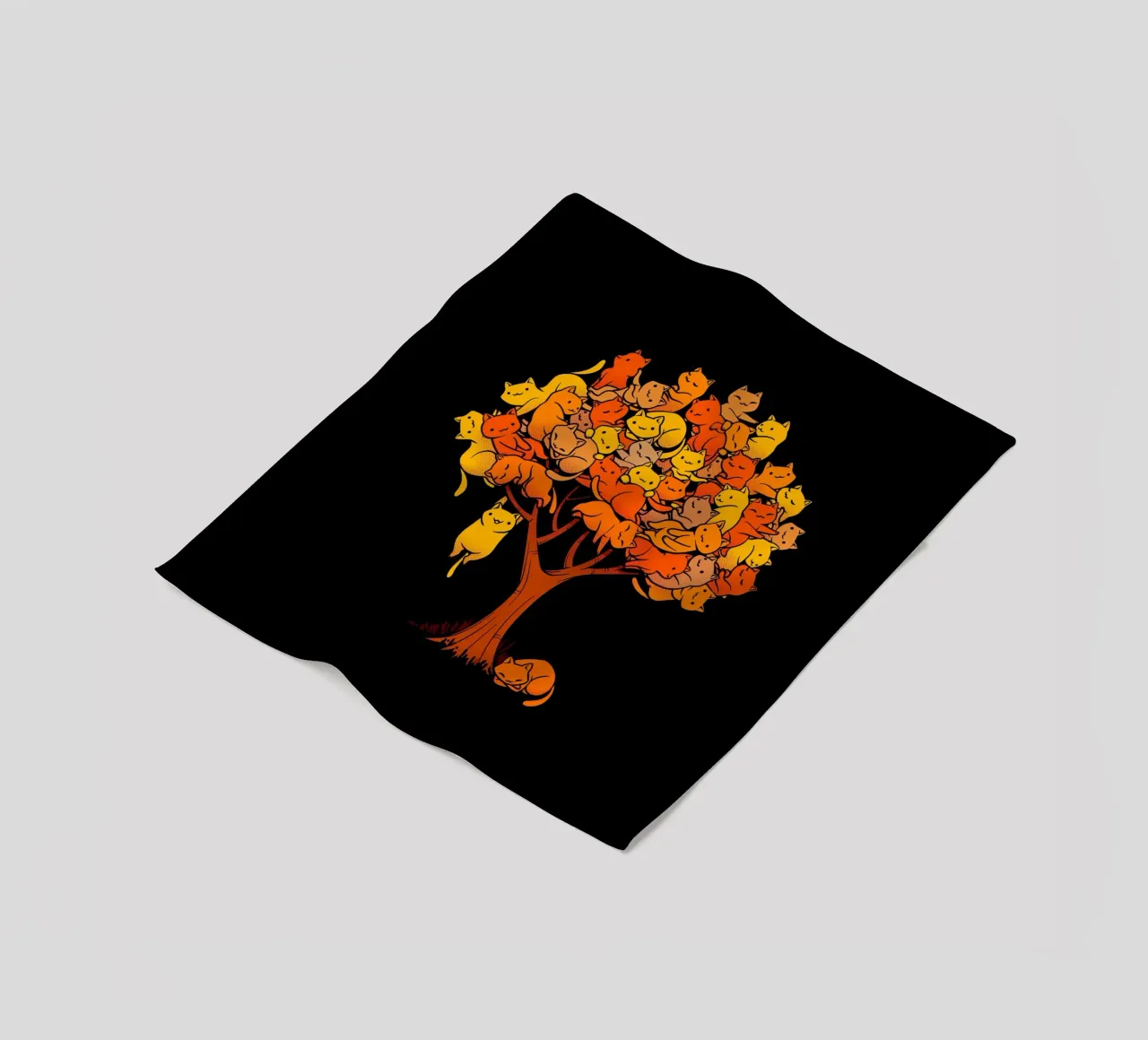 Cat Tree Fleecedecke von Tobe Fonseca