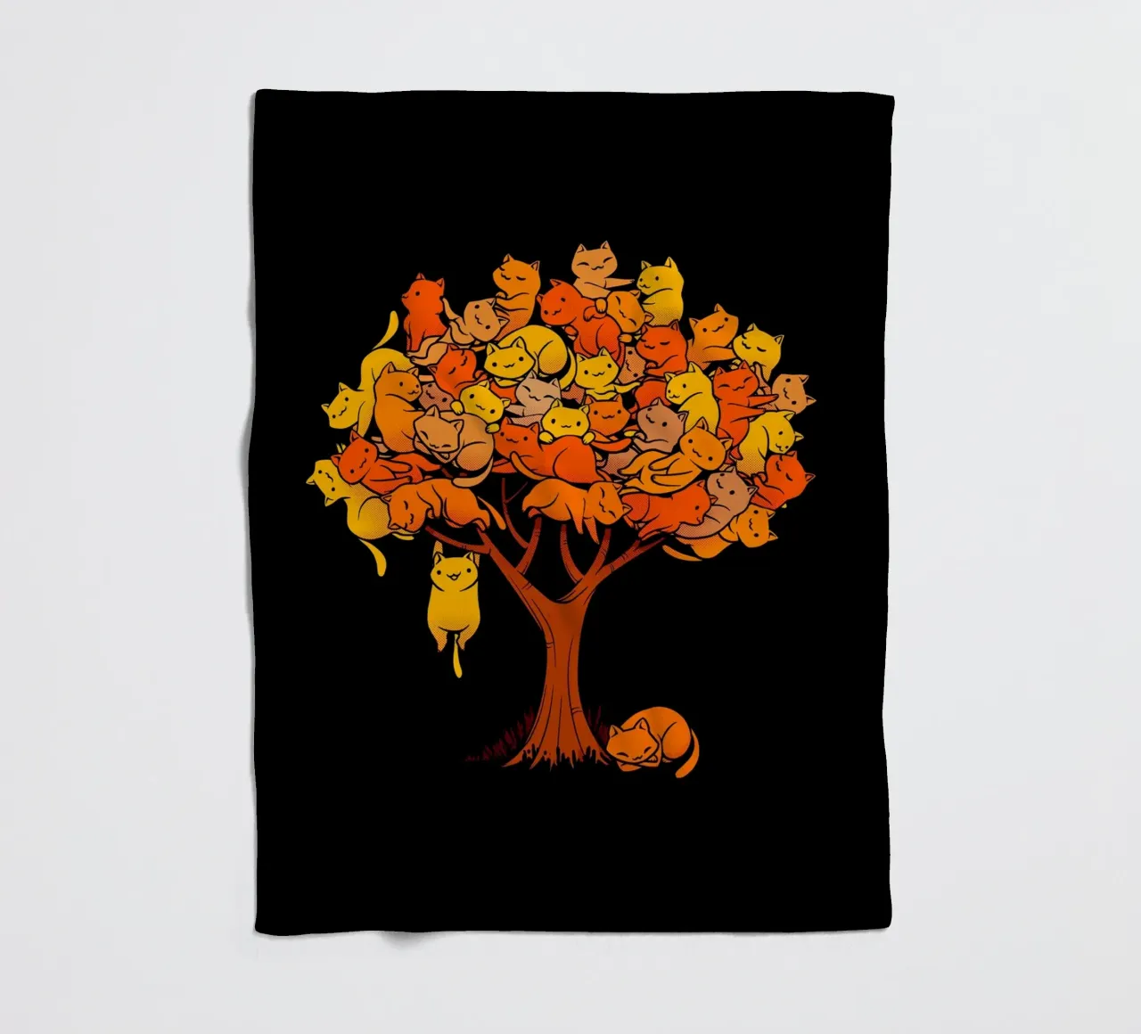 Cat Tree coperta in pile da Tobe Fonseca