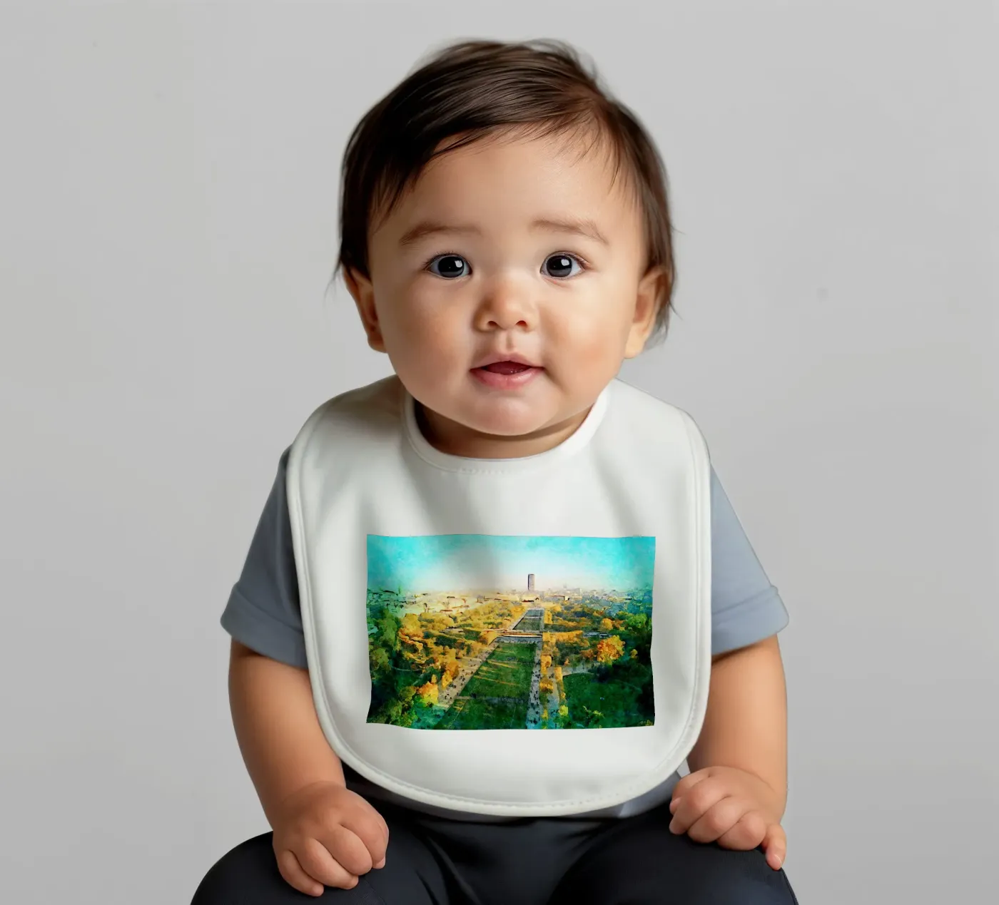 Parijs baby slabbetje van My Paris