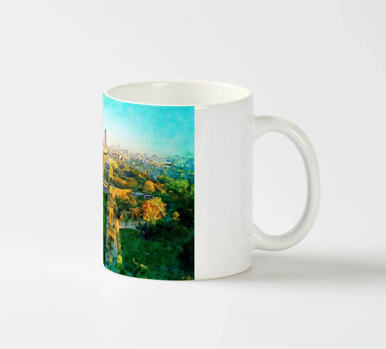 Parigi tazza in ceramica da Massimo Frascogna