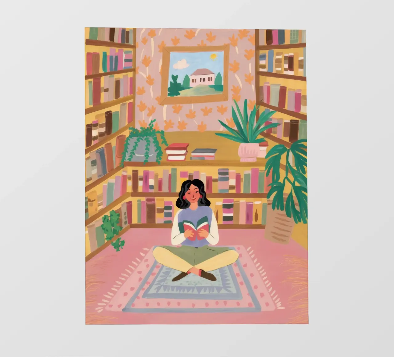 Library Glow Peace photo wallpaper by Arcane Shade