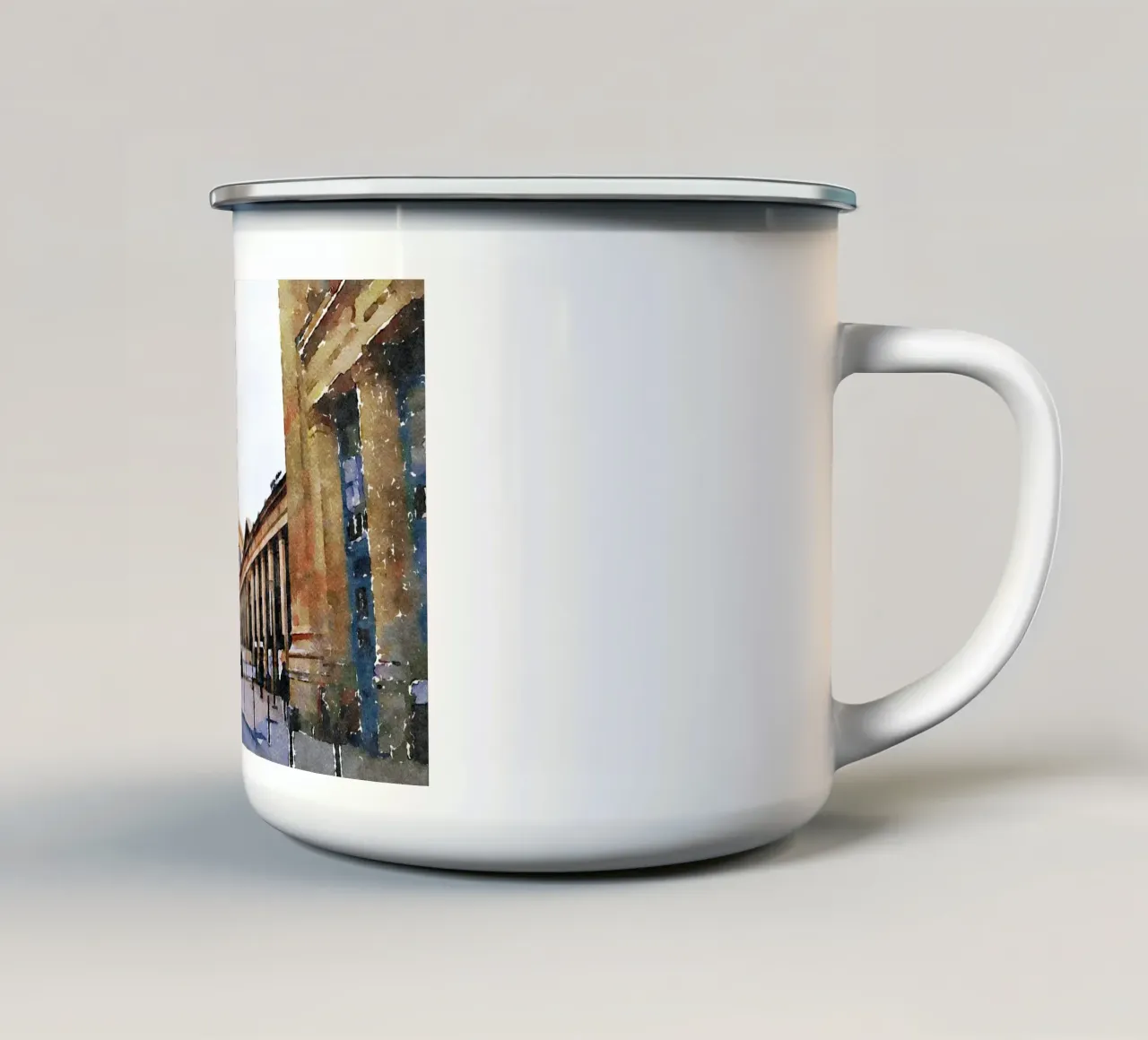 Gare tazza in smalto da Massimo Frascogna