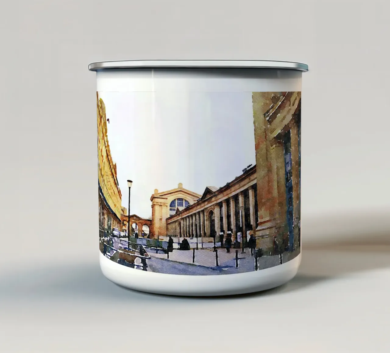 Gare tazza in smalto da Massimo Frascogna
