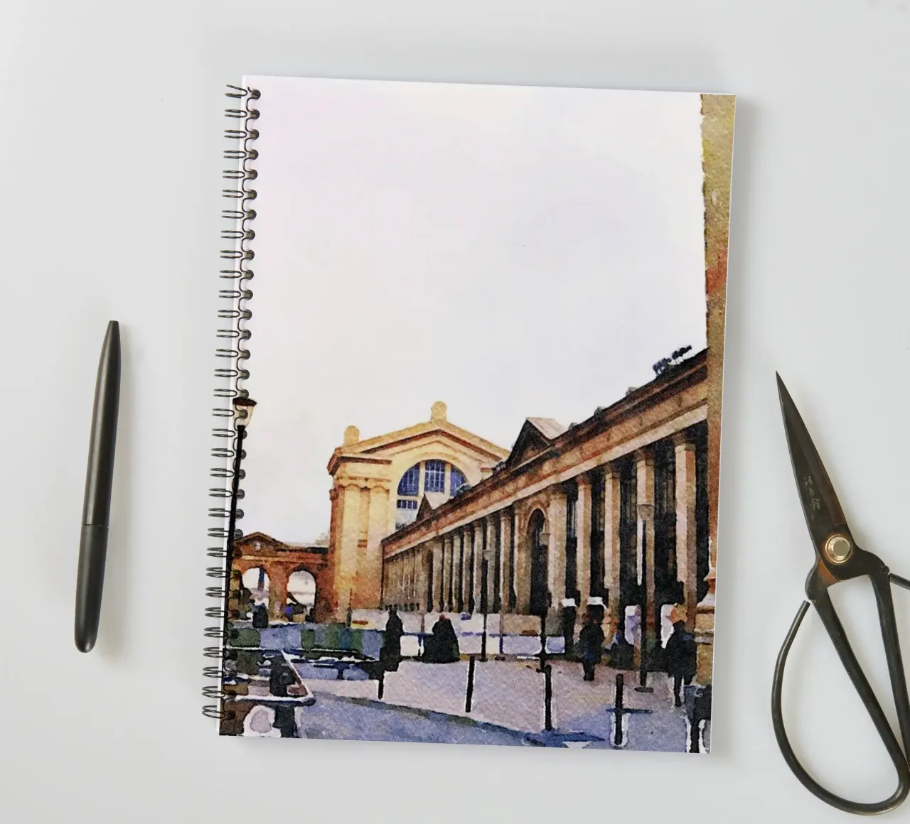 Gare spiral notebook by Massimo Frascogna